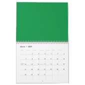 Ein üppiger Wald voller Grün Kalender (Mär 2027)