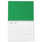Ein üppiger Wald voller Grün Kalender (Feb 2027)