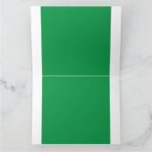 Ein üppiger Wald voller Grün Karte (Innenseite)