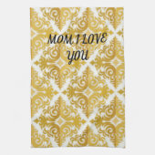 Ein Urlaubskleid für deine Mutter Geschirrtuch (Vertikal)