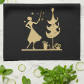 Ein Urlaubskleid für deine Mutter Geschirrtuch (Gefaltet)