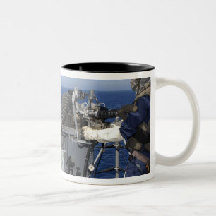 Ein US-Marine-Gunner-Partner Zweifarbige Tasse