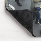 Ein US-Seeleute feuert einen 50-Kaliber M2HB Mousepad (Ecke)