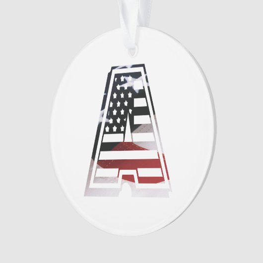 Ein US-Skriptfab cool Ornament (Vorderseite)