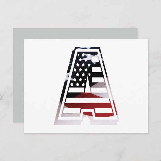 Ein US-Skriptfab cool Postkarte (Vorne/Hinten)