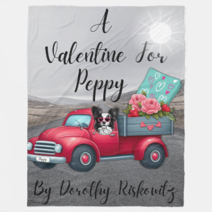 Ein Valentin für Peppy Fleece Blanket