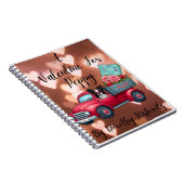 Ein Valentin für Peppy Spiralnotebook Notizblock (Rechte Seite)