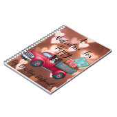 Ein Valentin für Peppy Spiralnotebook Notizblock (Linke Seite)