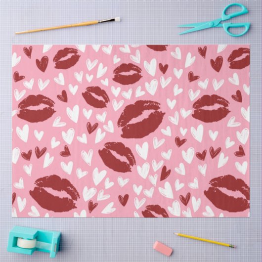 Ein Valentin-Zwergen-Serien-Design #4 Seidenpapier (Basteln)