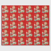 Ein Valentinsgruß zum zu sagen hallo Geschenkpapier (Flach)