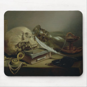 Ein Vanitas Stillleben Mousepad