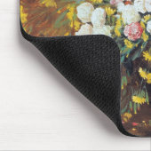 Ein Vase Blumen Mousepad (Ecke)