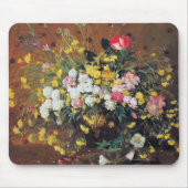 Ein Vase Blumen Mousepad (Vorne)