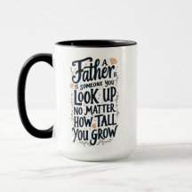 Ein Vater ist jemand, den du aufsiehst