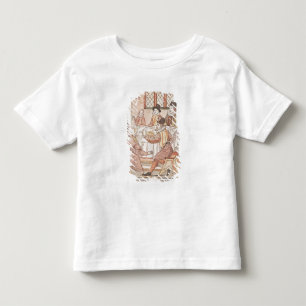 Ein Vater schlecht behandelt von seinem Sohn Kleinkind T-shirt