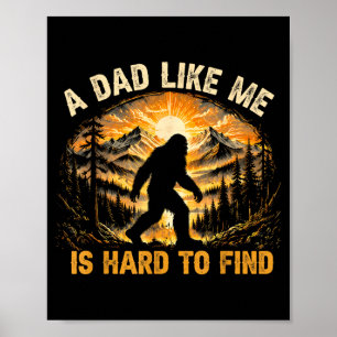 Ein Vater wie ich ist schwer zu finden Lustiger Bi Poster