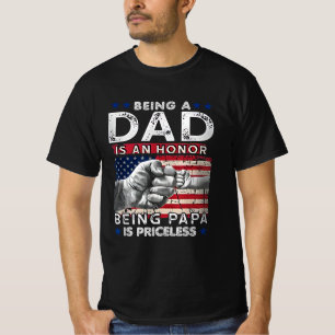 Ein Vater zu sein ist eine Ehre, ein Papa zu sein, T-Shirt