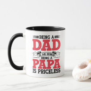 Ein Vater zu sein ist eine Ehre, ein Papa zu sein, Tasse