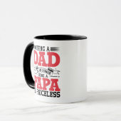 Ein Vater zu sein ist eine Ehre, ein Papa zu sein, Tasse (Vorderseite Links)