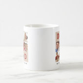 Ein Vatertagsgeschenk in 6 Fotos Kaffeetasse (Mittel)