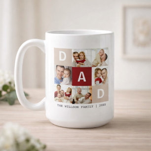 Ein Vatertagsgeschenk in 6 Fotos Kaffeetasse