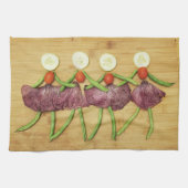 Ein VegARTable Chorus Küchentuch (Horizontal)