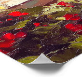 Ein Venezianischer Traum | Gondel am Canale Grande Poster (Ecke)