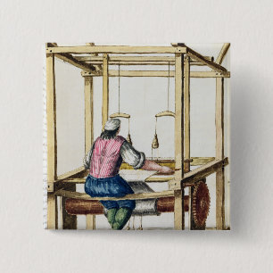 Ein venezianischer Weber Button