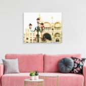 Ein Venezianisches Konzert Leinwanddruck (Insitu (Wohnzimmer))