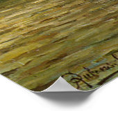 Ein Venezianisches Rückwasser Poster (Ecke)