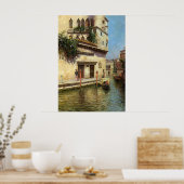 Ein Venezianisches Rückwasser Poster (Küche)