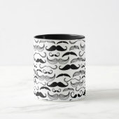 Ein Verein der Herren. Schnurrbartmuster 2 Tasse (Zentrum)