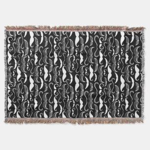 Ein Verein der Herren. Schnurrbartmuster Decke