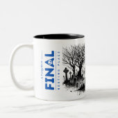 Ein vergessener letzter Erholungsort Zweifarbige Tasse (Links)