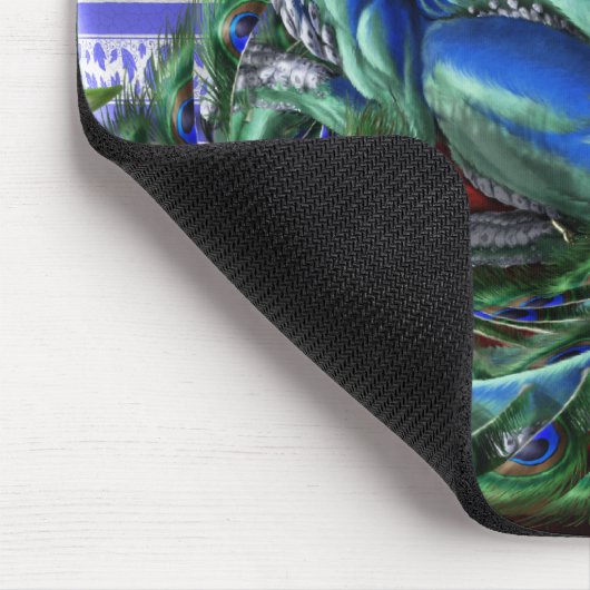 Ein vergoldetes eingesperrtes Mousepad (Ecke)