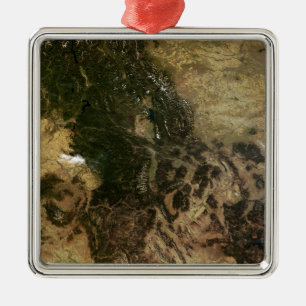 Ein verhältnismäßig voller Tag Ornament Aus Metall