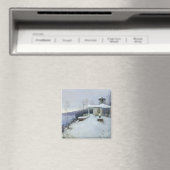 Ein verlassenes Herrenhaus Magnet (In Situ (Geschirrspüler))
