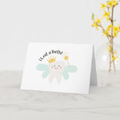 Ein verlorener Zahn Karte (Gelbe Blume)