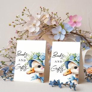 Ein verrückter Gänsejunge Baby Shower Bücher Gesch Sockelschild