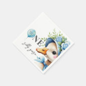 Ein verrückter Gänsejunge Geburtstag Serviette (Ecke)