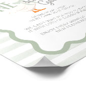 Ein Verrücktes-Gans-Adoptions-Schild Poster (Ecke)