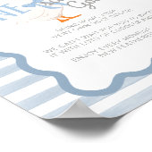 Ein Verrücktes-Gans-Adoptions-Schild Poster (Ecke)