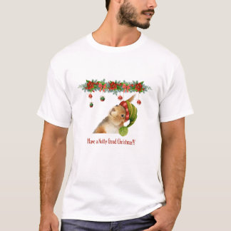 Ein verrücktes gutes Weihnachten Eichhörnchen Urla T-Shirt