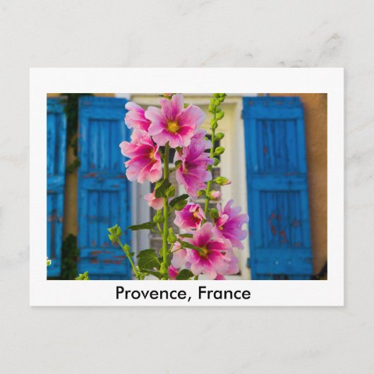 Ein Verschluss in der Provence, Frankreich Postkarte (Vorderseite)