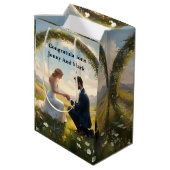 Ein Versprechen für immer: Die Verlobung Mittlere Geschenktüte (Rückseite Schrägansicht)