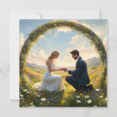 Ein Versprechen für immer: Die Verlobung Save The Date (Rückseite)