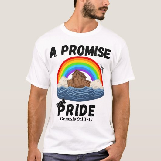 Ein Versprechen, keine Überheblichkeit, christlich T-Shirt (Vorderseite)