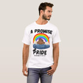 Ein Versprechen, keine Überheblichkeit, christlich T-Shirt (Vorne ganz)