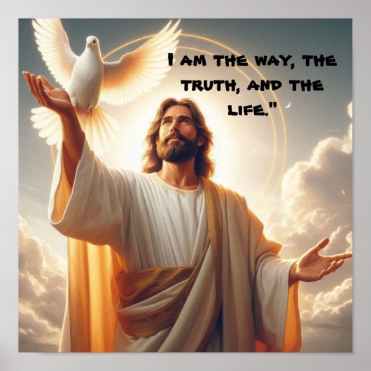 Ein Versprechen von Jesus Poster: Poster (Vorne)