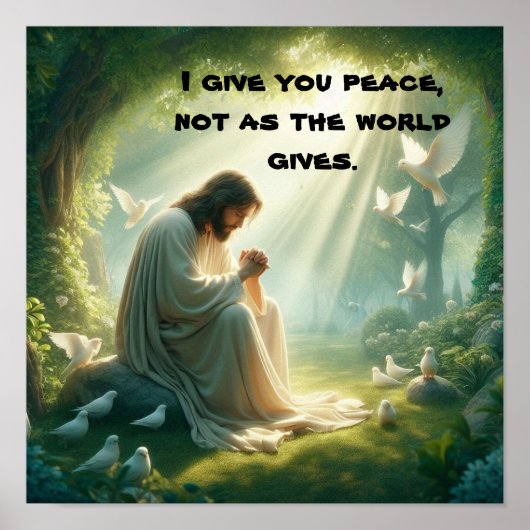 Ein Versprechen von Jesus Poster: Poster (Vorne)